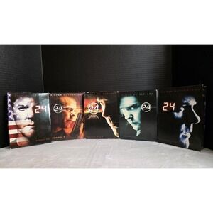 24 TV Series Kiefer Sutherland DVD Lot Seasons 2, 3, 4, 5 & 6 DVD Box Sets